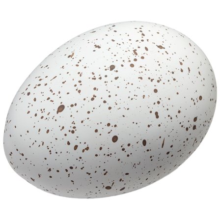 Cooee design Egg Deco pääsiäiskoriste, valkoinen