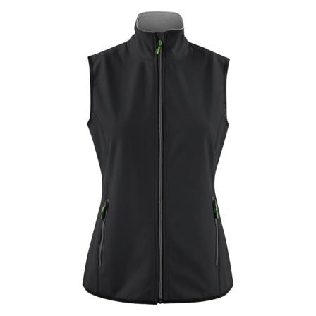 Printer Dam/dam Trial Softshell Gilet Xxl Svart