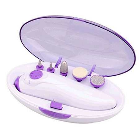 UNIQ Elektrisk neglefil - Komplet sæt til manicure