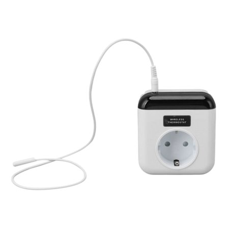 Smart WiFi Termostat Uttag Programmerbar Trådlös Temperaturregulator App Fjärrkontroll EU-kontakt 220V