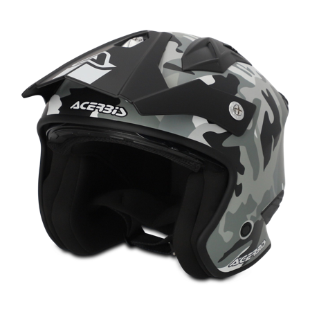 Avokypärä Acerbis Jet Aria Maastokuvio/Ruskea XS