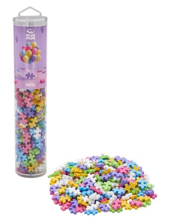 Plus-Plus | Plus-Plus Pastel Mix / 240 Pcs Tube | ONE SIZE