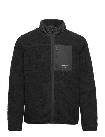 Sthlm Fleece Jacket Sweatshirts & Hoodies Fleeces & Midlayers Sort Björn Borg