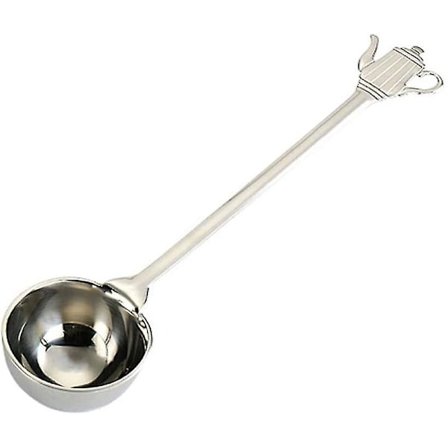 Pxcl Måleske i rustfrit stål - Til kaffe, protein, pulver, krydderier - 10 G sølv CZI