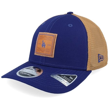 New Era - MLB Blau Trucker Cap - Los Angeles Dodgers 9SEVENTY Debossed Logo Royal Trucker @ Hatstore
