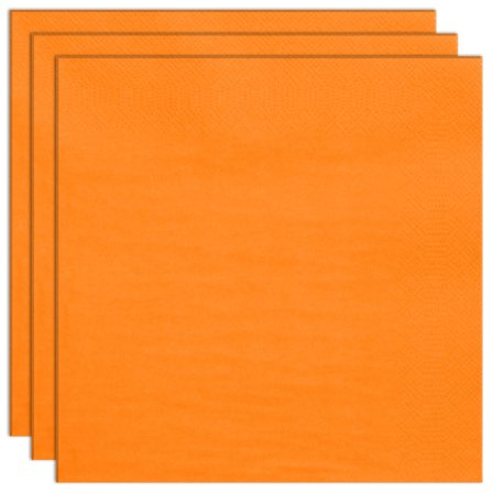 Engångsservetter Orange 33 cm 20-pack