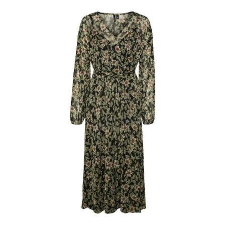 Vero Moda, Maxi Dresses Groen, Dames, Maat:L,polyester
