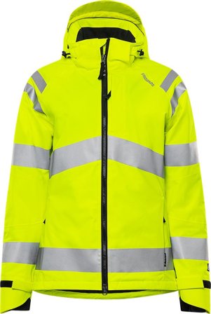 Fristads Dam Varsel Green vinterjacka stretch 4683 GLPS klass 3, Varsel Gul