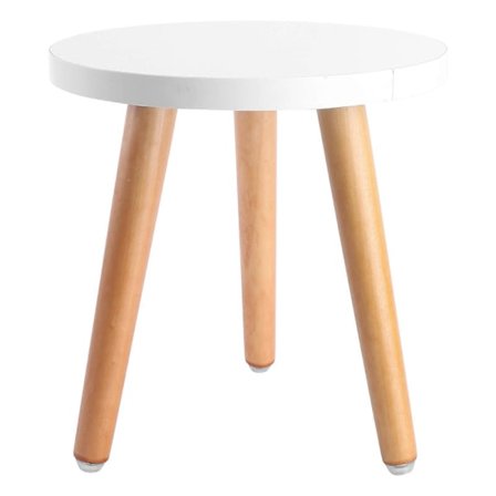 1 stk. Tre Plantestativ Blomsterpotte Krakk Tre Rund Krakk Hjemmedekorasjon