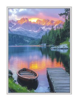 Diamond painting Ved brygga - Art City