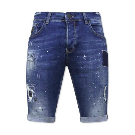 Local Fanatic - Shorts - Blå - Herr - Storlek: W34, Herr, Storlek: W34