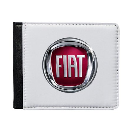Fiat 2006 Logo Plånbok För Män Med Myntfack