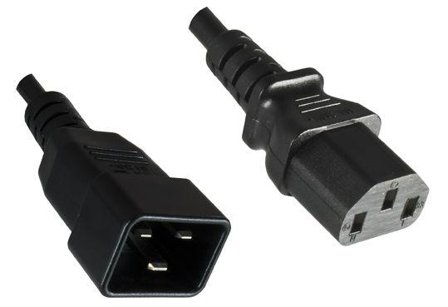 MicroConnect PowerCord C13-C20 0,5M Black MICRO