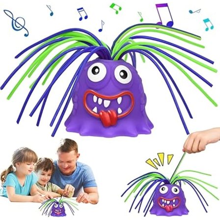 Hiusten Vetämis Äänilelu, Sensorinen Hirviölelu, Luova Dekompressiolelu, Uusi Ainutlaatuinen ja Herkkä Lahja Yhteensopiva Lapsille, Stressiä 