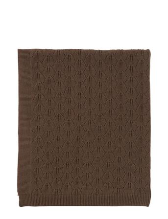 Lana Baby Blanket Home Sleep Time Blankets & Quilts Ruskea OYOY Living Design