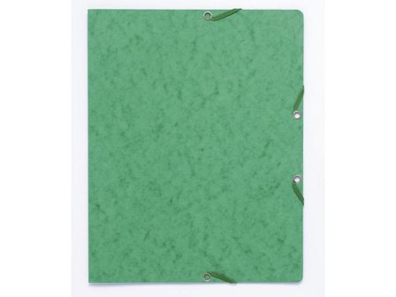 Gummibandsmapp kartong A4 grön - Lyreco - Kontorsmaterial - Mappar och plastfickor - Gummibandsmappar - Kartong