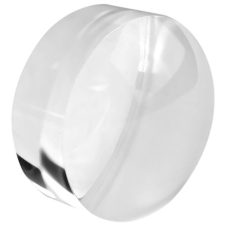 2 tommers forstørrelseskuppel - 8x forstørrelsesglass Klippbord Lesehjelp Enkel glideskjermforstørrelse for å lese bøker, kart, aviser og magasiner
