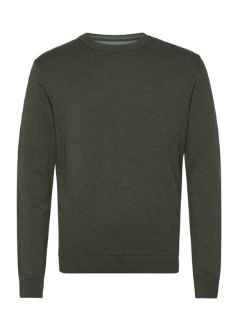 Basic Crewneck Knit Green Tom Tailor