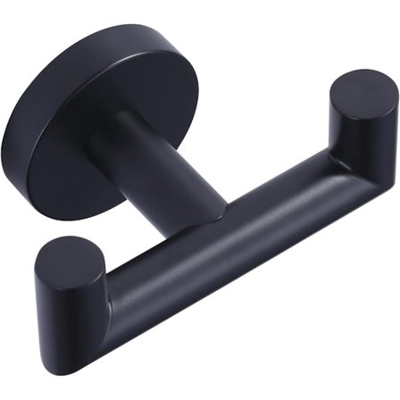 ING Håndklekrok 1-pakning Håndklekrok 304 Rustfritt Stål Kleskrok Ekstra Sterk Dobbel Håndkleholder For Oppheng av Håndklær Jakker og Svamper 