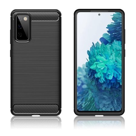 Carbon Flex Etui Samsung Galaxy S20 Fe - Sort