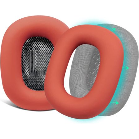 Silikone Ørepudebetræk Beskytter til AirPods Max Hovedtelefoner Puder, Svedtæt, Let at Vaske, Robust Holdbarhed