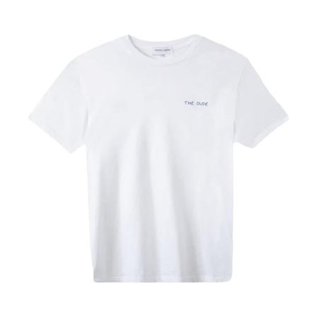 Maison Labiche T-shirt the dude Hvid, Herre T-shirts