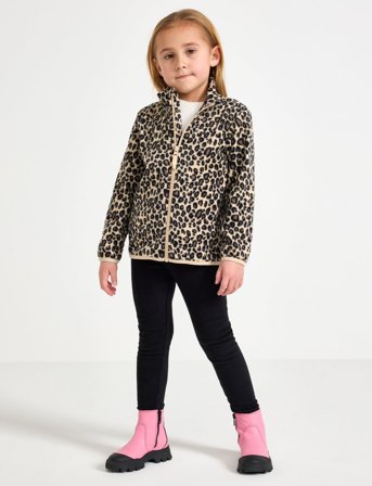 Lindex Leggings Fleece - Black - 86