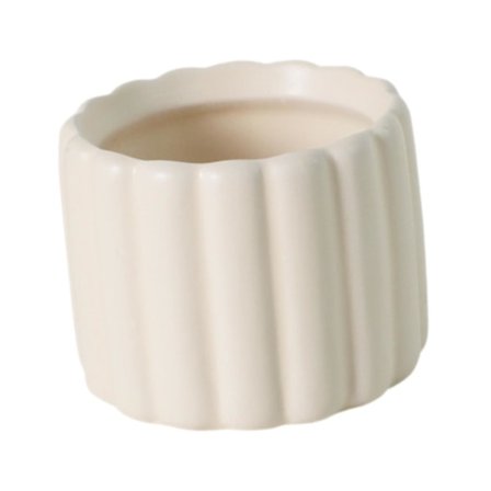 Keramisk Blomsterpotte Plantepotte med Dreneringshull Innendørs Dekor 10x8cm