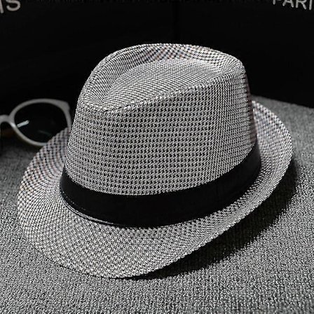 Herreternet Jazz Fedora Hat, Bowlerhat til sommer og efterår
