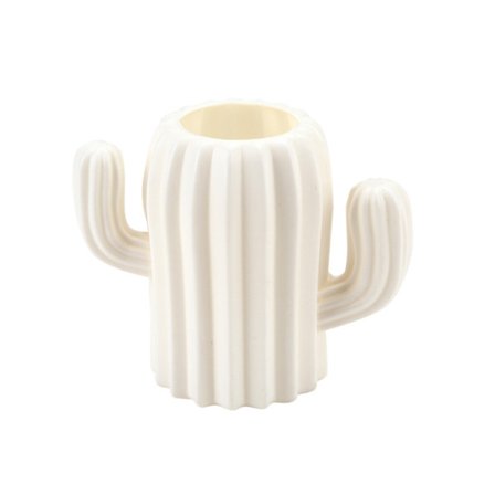til Creative Cactus Desktop Organizer Blyant Pen Holder Beholder Børste Pot Brevpapir Skole Kontorartikler