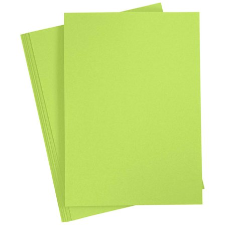 Creativ Company Papier coloré Vert clair A4 180g 20 feuilles