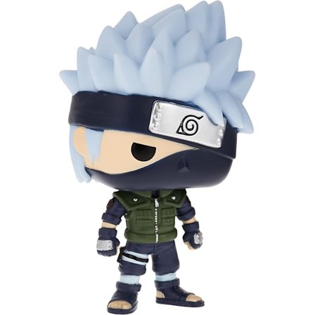 Anime: Naruto Shippuden Kakashi -leluhahmo, harmaa