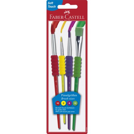 Faber-Castell Penselset Soft Grip (3 år+)