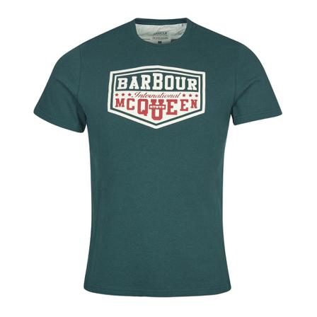 Barbour, t-shirt Zielony, Mężczyzna, Rozmiar: M
