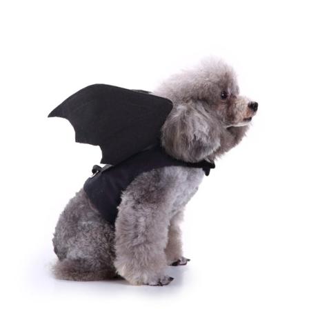 Hundeklær, Halloween-kostymer for kjæledyr, Festantrekk for hunder, Flaggermuskostyme L