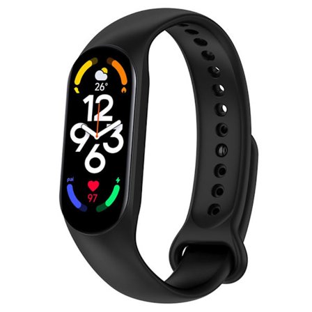 Silikonerem Xiaomi Mi Band 7 Sort