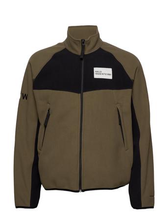 Halo Atw Zip Fleece Sweat-shirts & Hoodies Fleeces & Midlayers Vihreä HALO