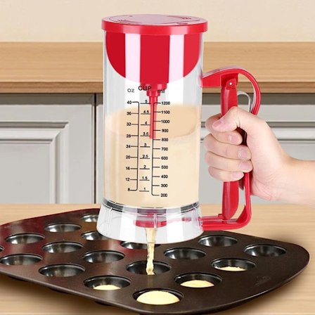 Mel Pasta Separator Batter Dispenser Bakeverktøy