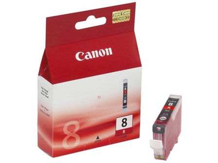 Canon Bläckpatron, PIXMA CLI-8 R, 0626B001, ChromaLife100, röd, singelförpackning - Lyreco - Toner och bläck - Bläckpatroner - Bläckpatroner Canon