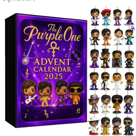 2025 Prince Blind Box Adventskalender Julgransdekoration Akryl Hängsmycke Oberoende Station
