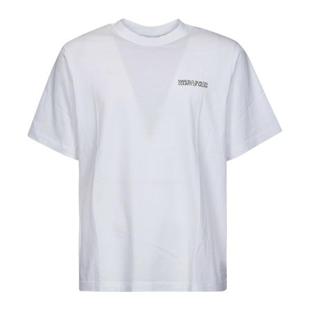 Marcelo Burlon, T-shirt Wit, Heren, Maat:L