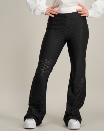 Grunt Baeza Pants Noir Pantalons Fille - Kids Brand Store