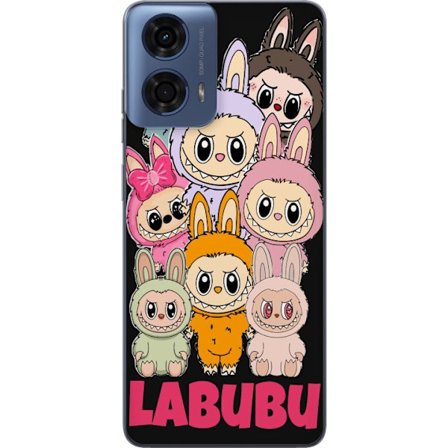 Yhteensopiva Puhelinkuori Motorola Moto G04 Hirviöpainos Taidefiguuri