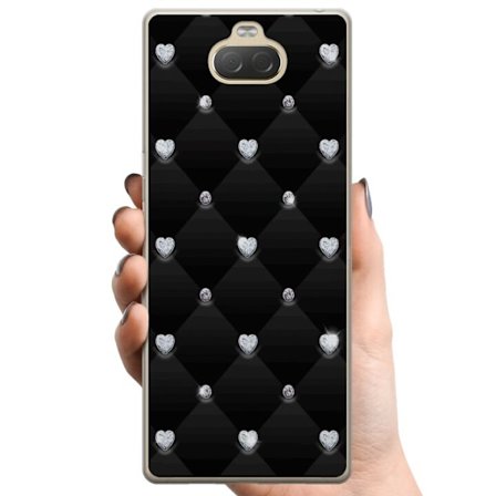 Kompatibelt Mobilskal till Sony Sony Xperia 10 Plus Diamant hjärta