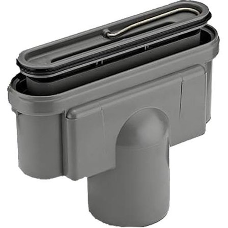 Unidrain 7119936 Utløpshus 75 mm, bunnutløp, Innendørsavløp