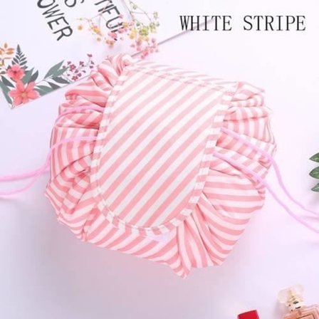 Rejse toilettaske til kvinder med snøre, opbevaring, vasketøj, makeup organizer pose kosmetiktasker