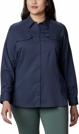 Columbia Montrail Women ́s Silver Ridge Lite Long Sleeve Shirt Women long-sleeved shirts Blue M