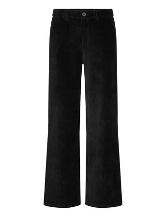Pzcamilia Hw Pant Bottoms Trousers Wide Leg Black Pulz Jeans