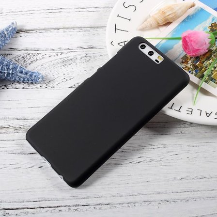 Huawei P10, Skal Plastskal Rubberized - Svart