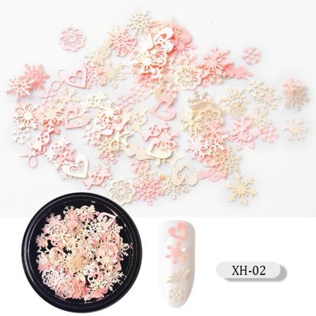 Professionell nail art Vackra speciella nagelsmycken DIY xh02